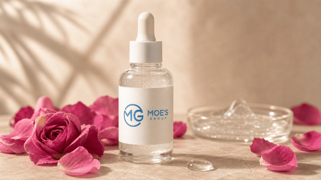 Rose PDRN and Salmon PDRN ingredients now in stock at Moes Group, a California private-label skin care manufacturer