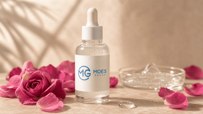 Rose PDRN and Salmon PDRN ingredients now in stock at Moes Group, a California private-label skin care manufacturer