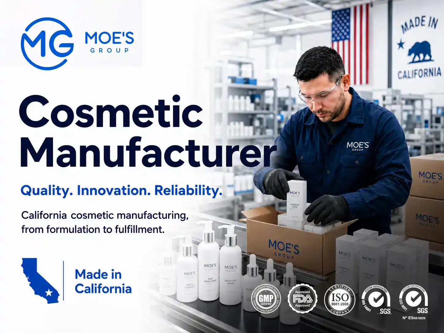Why California Matters for Skincare Manufacturing