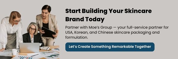 Moe's Group is one of the top skincare manufacturing companies in the USA.